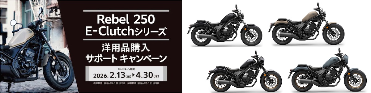 Rebel250洋用品購入サポート
